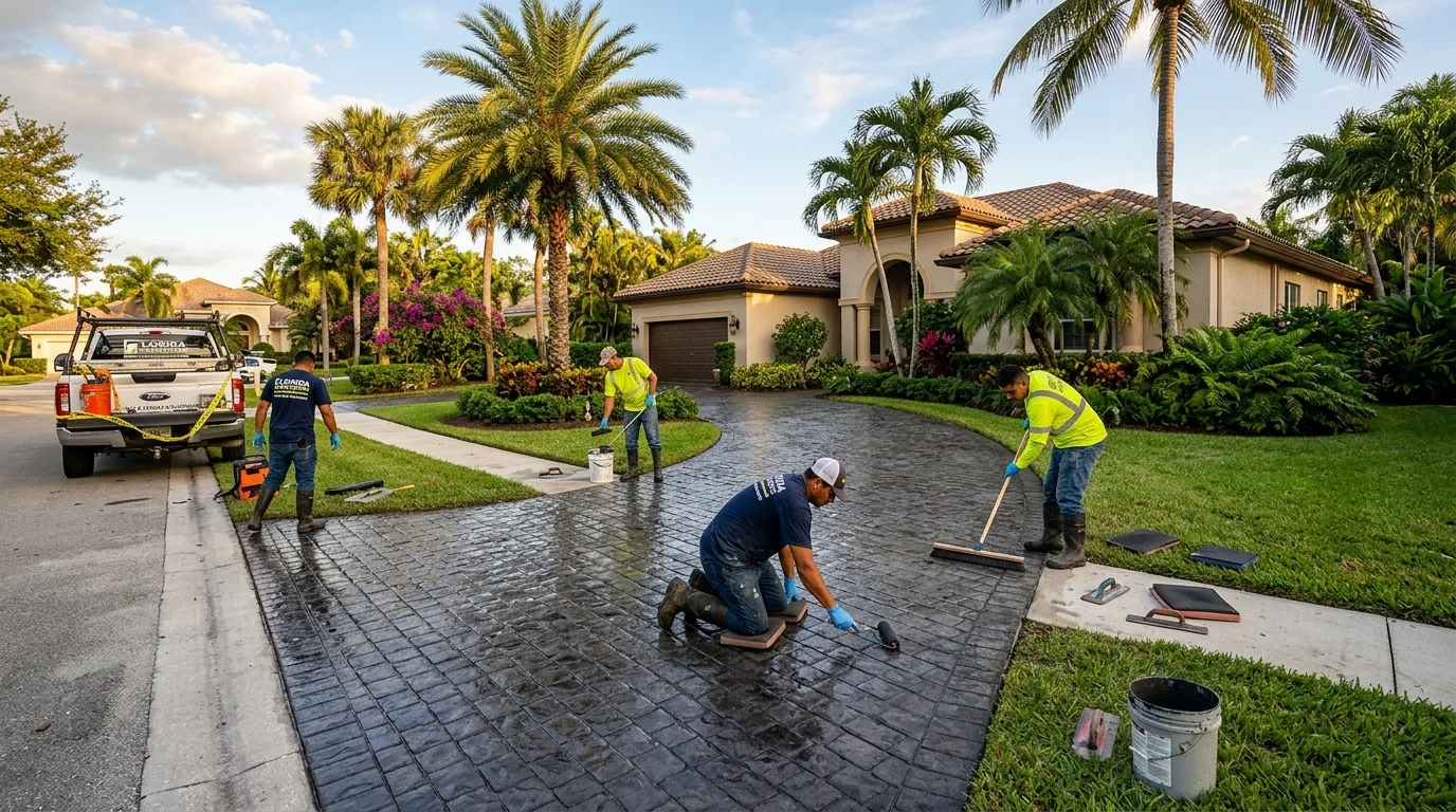 Professional concrete services in Celebration, Florida